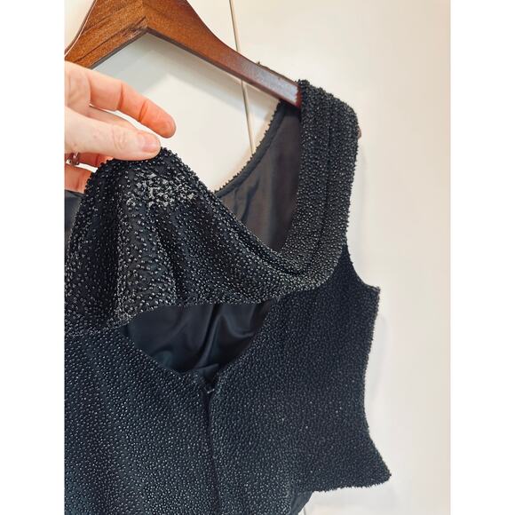 Vintage Beaded Formal Top Size Medium Cocktail Evening wear Holiday Y2K - Picture 6 of 9